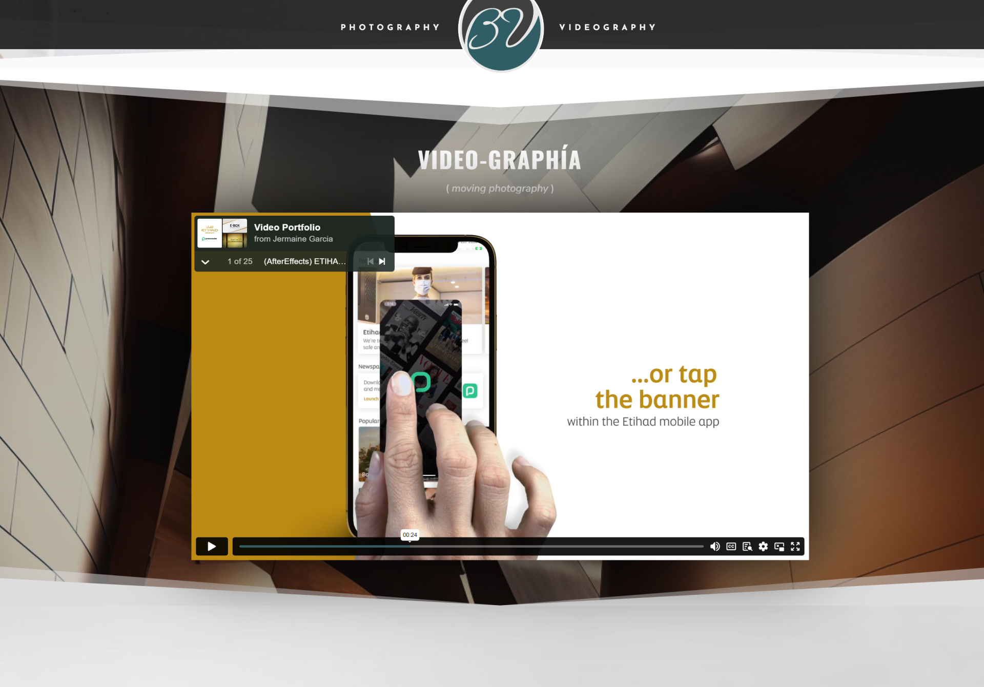 Digital background image of a website.